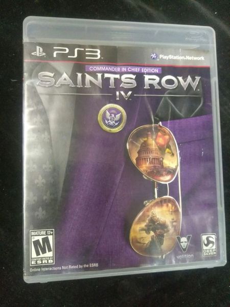Saints Row IV: Commander in Chief Edition (PlayStation 3, 2013)