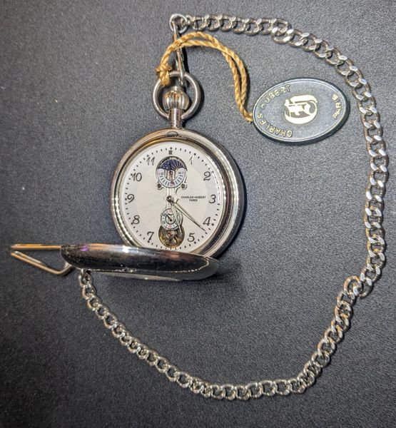 Demi Hunter Case Mechanical Pocket Watch