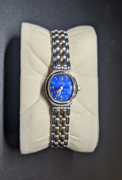 Citizen Quartz GN-0-S 10 Gold and Silver Tone Watch