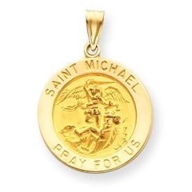 Large Saint Michael Medal Pendant (JC-520)