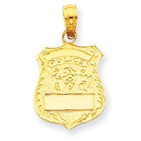 Police Badge Pendant (JC-659)