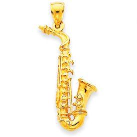 3-D Saxophone Charm (JC-680)