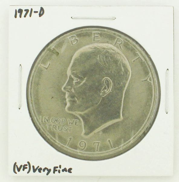 1971-D Eisenhower Dollar RATING: (VF) Very Fine N2-2511-2