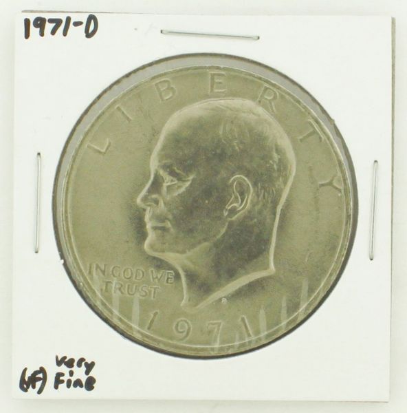 1971-D Eisenhower Dollar RATING: (VF) Very Fine N2-2511-3