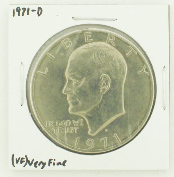 1971-D Eisenhower Dollar RATING: (VF) Very Fine N2-2511-5