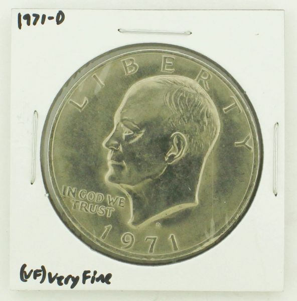 1971-D Eisenhower Dollar RATING: (VF) Very Fine N2-2511-6