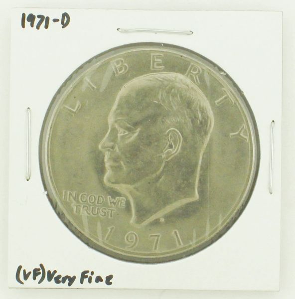 1971-D Eisenhower Dollar RATING: (VF) Very Fine N2-2511-7