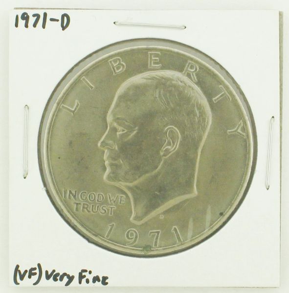 1971-D Eisenhower Dollar RATING: (VF) Very Fine N2-2511-10
