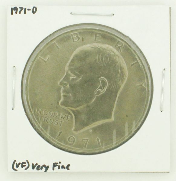 1971-D Eisenhower Dollar RATING: (VF) Very Fine N2-2511-11