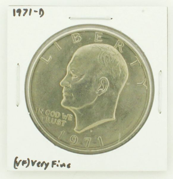 1971-D Eisenhower Dollar RATING: (VF) Very Fine N2-2511-13