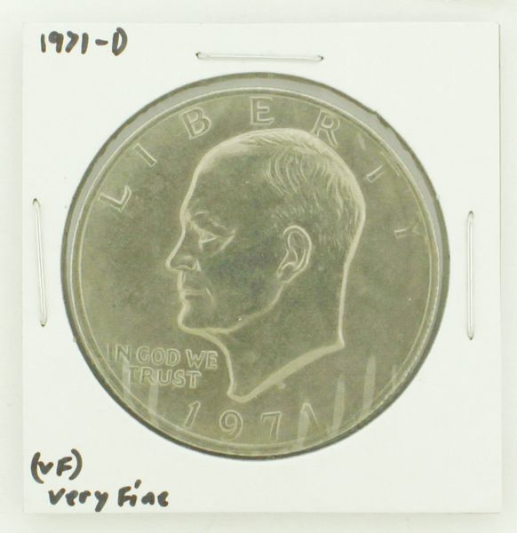 1971-D Eisenhower Dollar RATING: (VF) Very Fine N2-2511-15