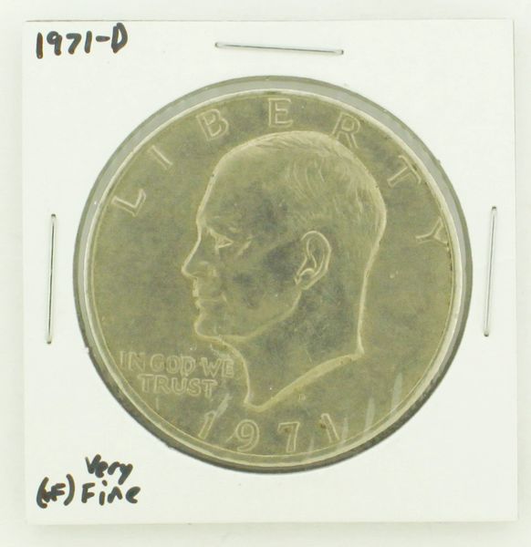 1971-D Eisenhower Dollar RATING: (VF) Very Fine N2-2511-18
