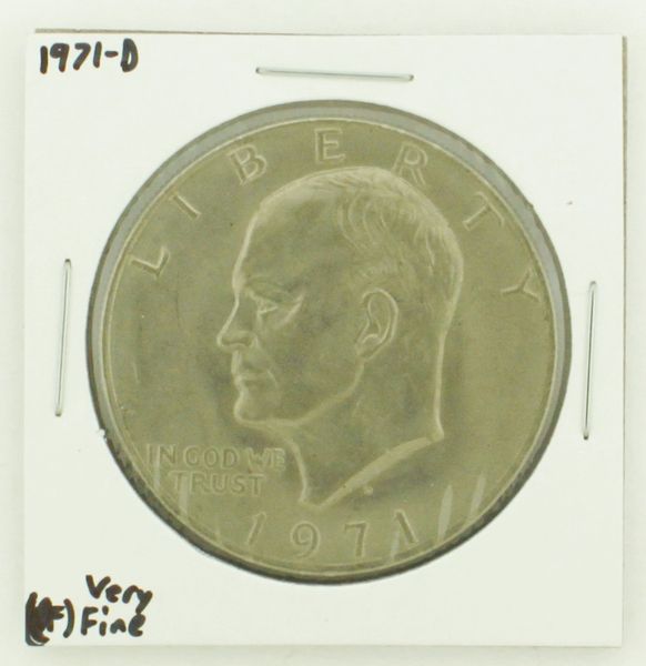 1971-D Eisenhower Dollar RATING: (VF) Very Fine N2-2511-20