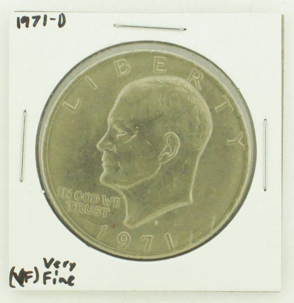 1971-D Eisenhower Dollar RATING: (VF) Very Fine N2-2511-21