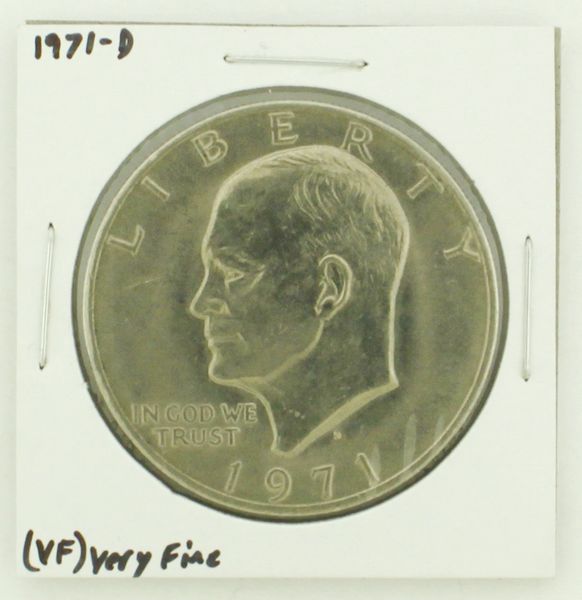 1971-D Eisenhower Dollar RATING: (VF) Very Fine N2-2511-27