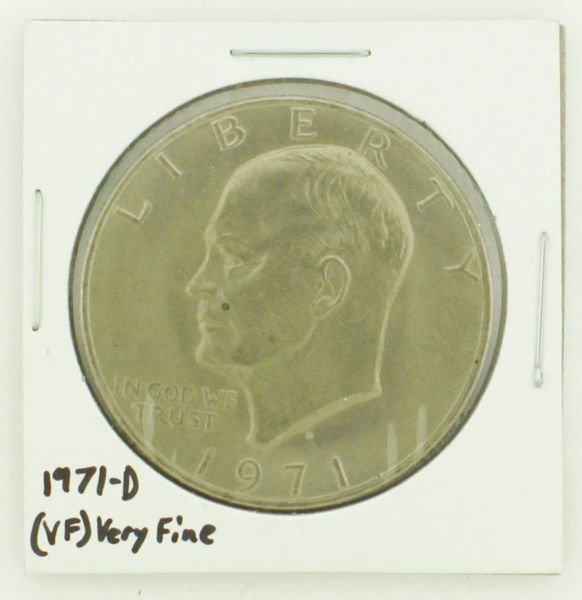 1971-D Eisenhower Dollar RATING: (VF) Very Fine N2-2511-28