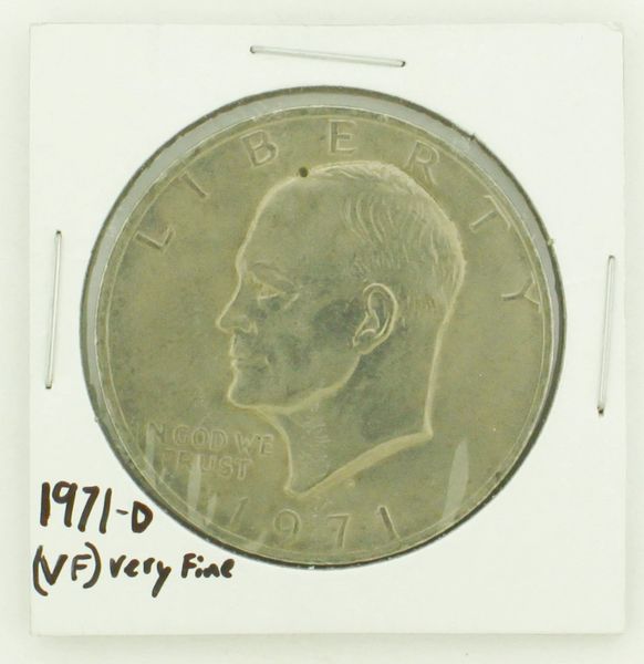 1971-D Eisenhower Dollar RATING: (VF) Very Fine N2-2511-30
