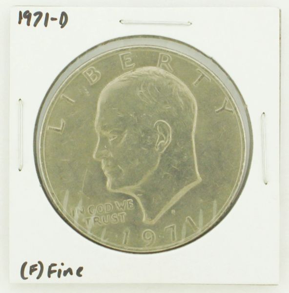 1971-D Eisenhower Dollar RATING: (F) Fine N2-2512-4