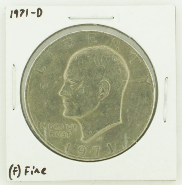 1971-D Eisenhower Dollar RATING: (F) Fine N2-2512-5