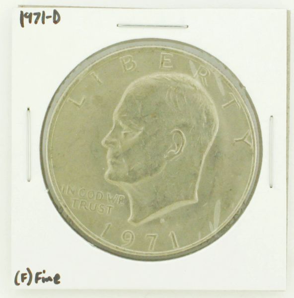 1971-D Eisenhower Dollar RATING: (F) Fine N2-2512-12