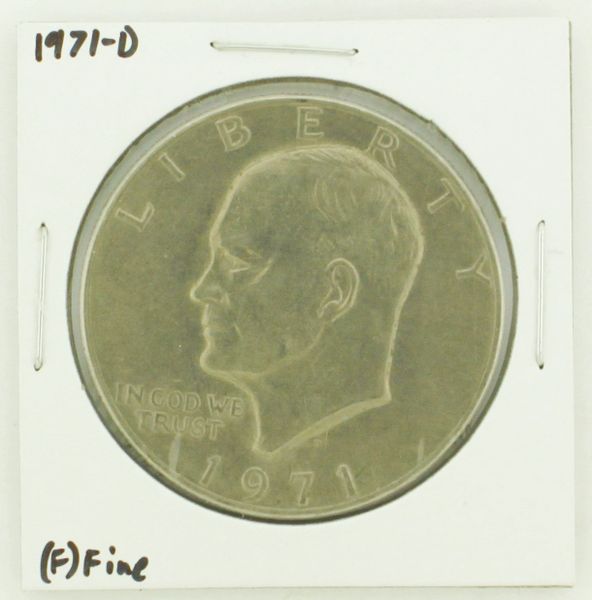 1971-D Eisenhower Dollar RATING: (F) Fine N2-2512-17