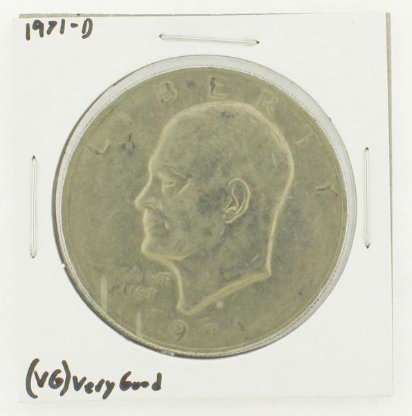 1971-D Eisenhower Dollar RATING: (VG) Very Good N2-2513