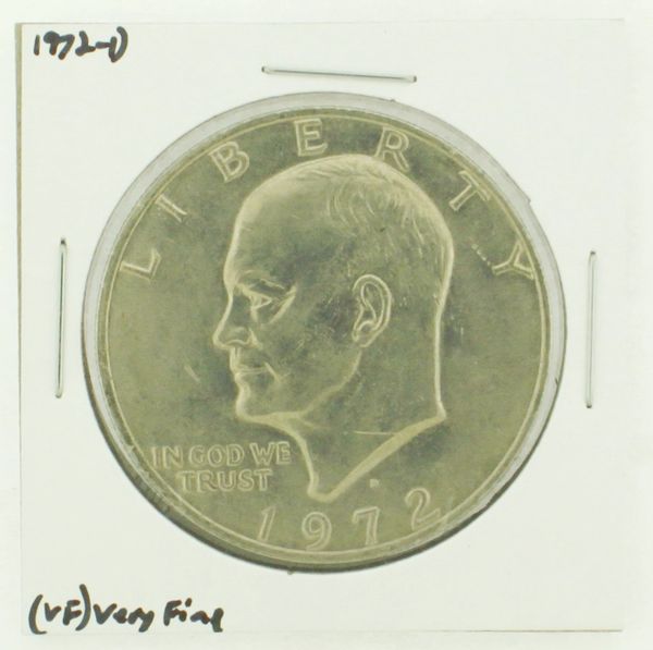 1972-D Eisenhower Dollar RATING: (VF) Very Fine N2-2806-21