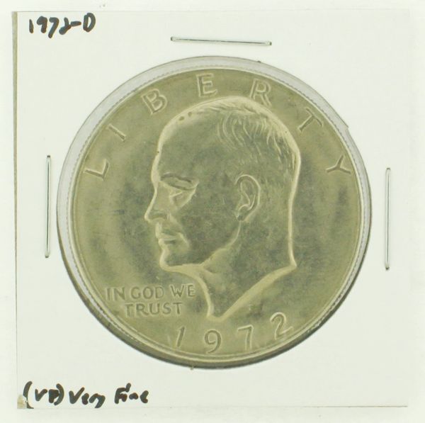 1972-D Eisenhower Dollar RATING: (VF) Very Fine N2-2806-22