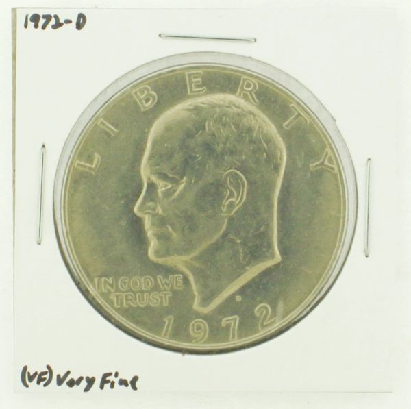 1972-D Eisenhower Dollar RATING: (VF) Very Fine N2-2806-23