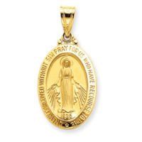 Medium Miraculous Medal Pendant (JC-829)