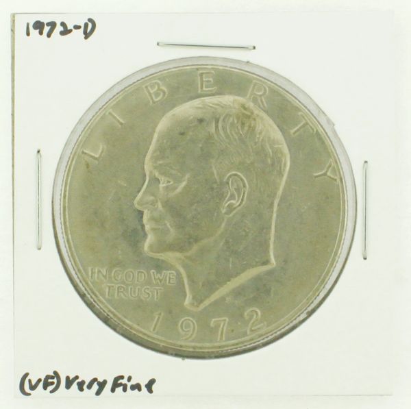 1972-D Eisenhower Dollar RATING: (VF) Very Fine N2-2806-25