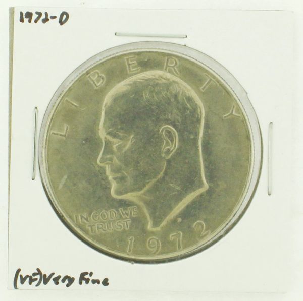 1972-D Eisenhower Dollar RATING: (VF) Very Fine N2-2806-28