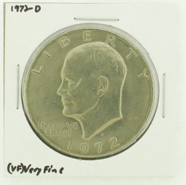 1972-D Eisenhower Dollar RATING: (VF) Very Fine N2-2806-30