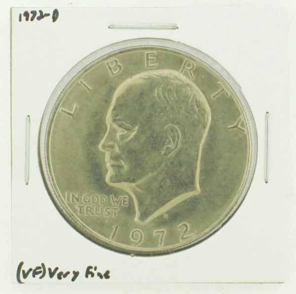 1972-D Eisenhower Dollar RATING: (VF) Very Fine N2-2806-31