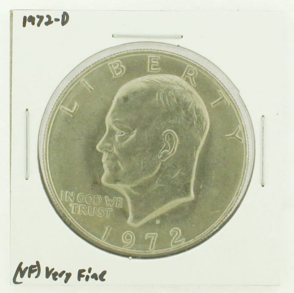 1972-D Eisenhower Dollar RATING: (VF) Very Fine N2-2806-36