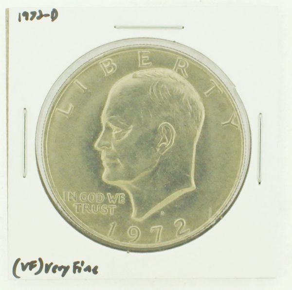 1972-D Eisenhower Dollar RATING: (VF) Very Fine N2-2806-38