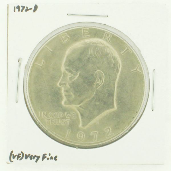 1972-D Eisenhower Dollar RATING: (VF) Very Fine N2-2806-39