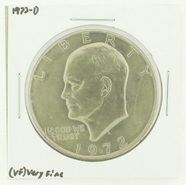 1972-D Eisenhower Dollar RATING: (VF) Very Fine N2-2806-40