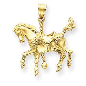 Carousel Horse Pendant (JC-891)