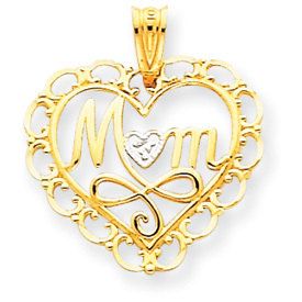 Mom Heart Pendant (JC-895)