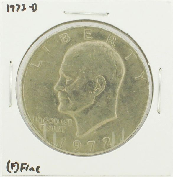 1972-D Eisenhower Dollar RATING: (F) Fine N2-2961-01