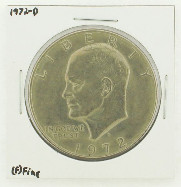 1972-D Eisenhower Dollar RATING: (F) Fine N2-2961-02