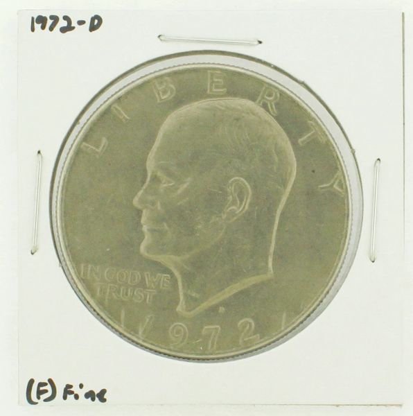 1972-D Eisenhower Dollar RATING: (F) Fine N2-2961-04