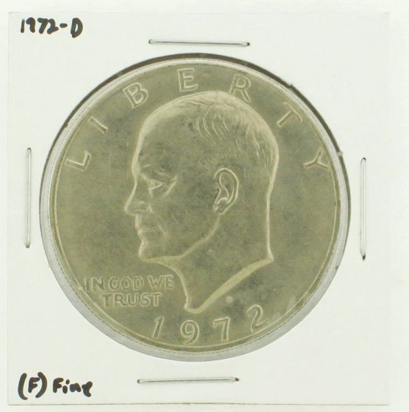 1972-D Eisenhower Dollar RATING: (F) Fine N2-2961-07