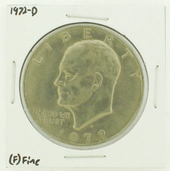1972-D Eisenhower Dollar RATING: (F) Fine N2-2961-10