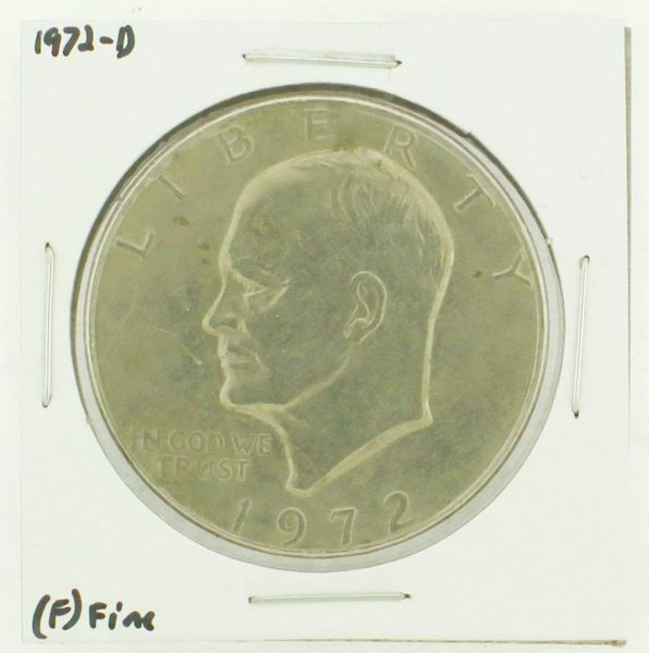 1972-D Eisenhower Dollar RATING: (F) Fine N2-2961-11