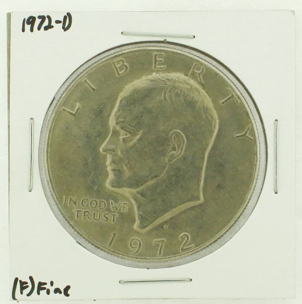 1972-D Eisenhower Dollar RATING: (F) Fine N2-2961-13