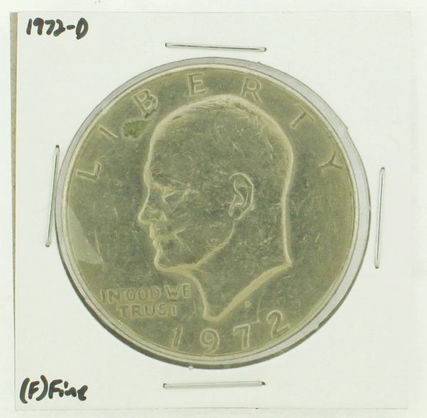 1972-D Eisenhower Dollar RATING: (F) Fine N2-2961-14