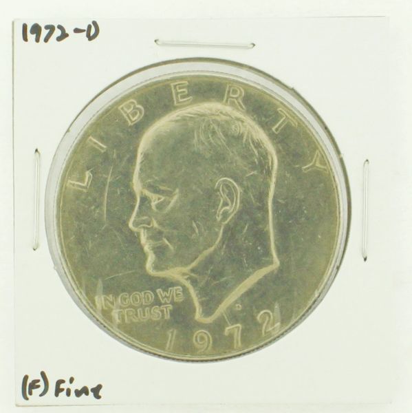 1972-D Eisenhower Dollar RATING: (F) Fine N2-2961-20