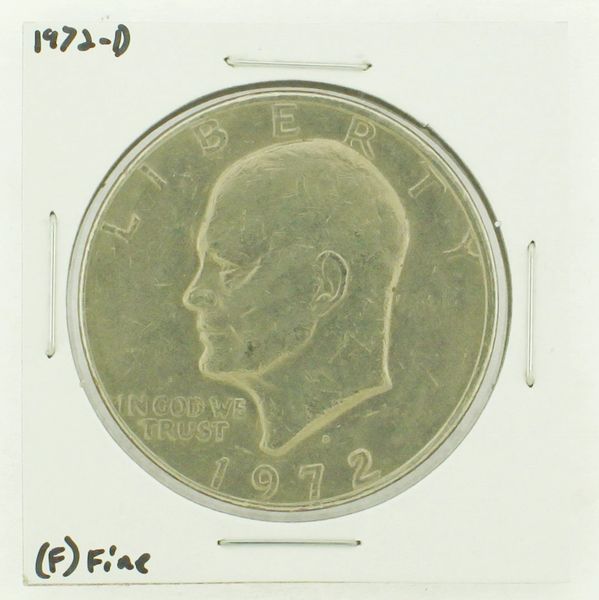 1972-D Eisenhower Dollar RATING: (F) Fine N2-2961-21